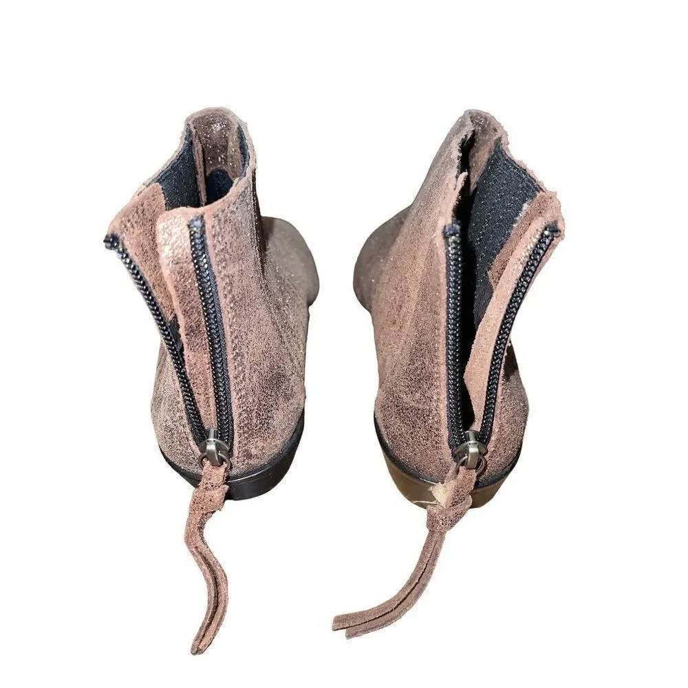 Kenneth Cole Loop-Y Ankle Zip Booties w/ Stacked heel  Size 8 - Picture 11 of 15